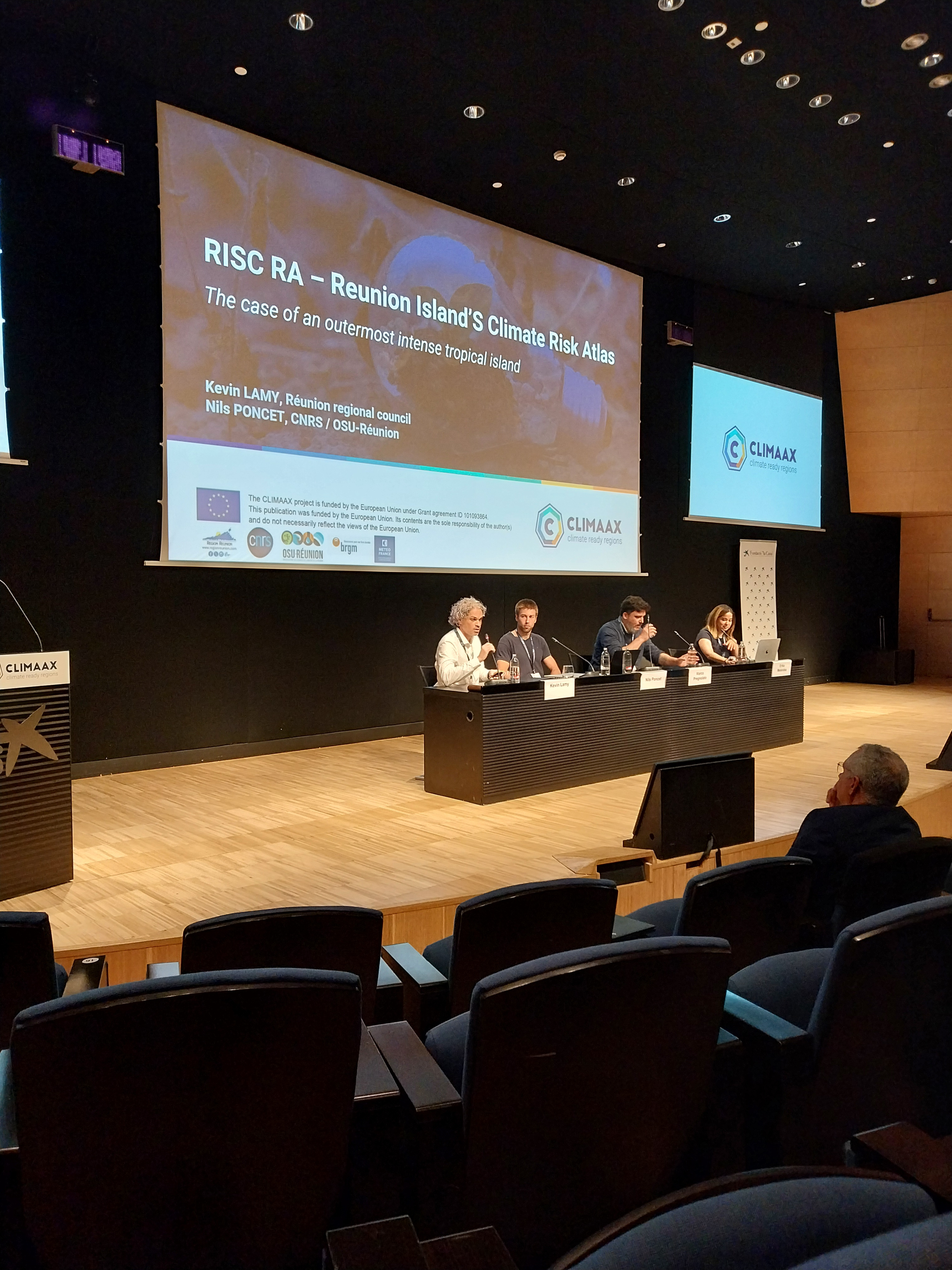 Présentation du projet CLIMAAX à La Réunion