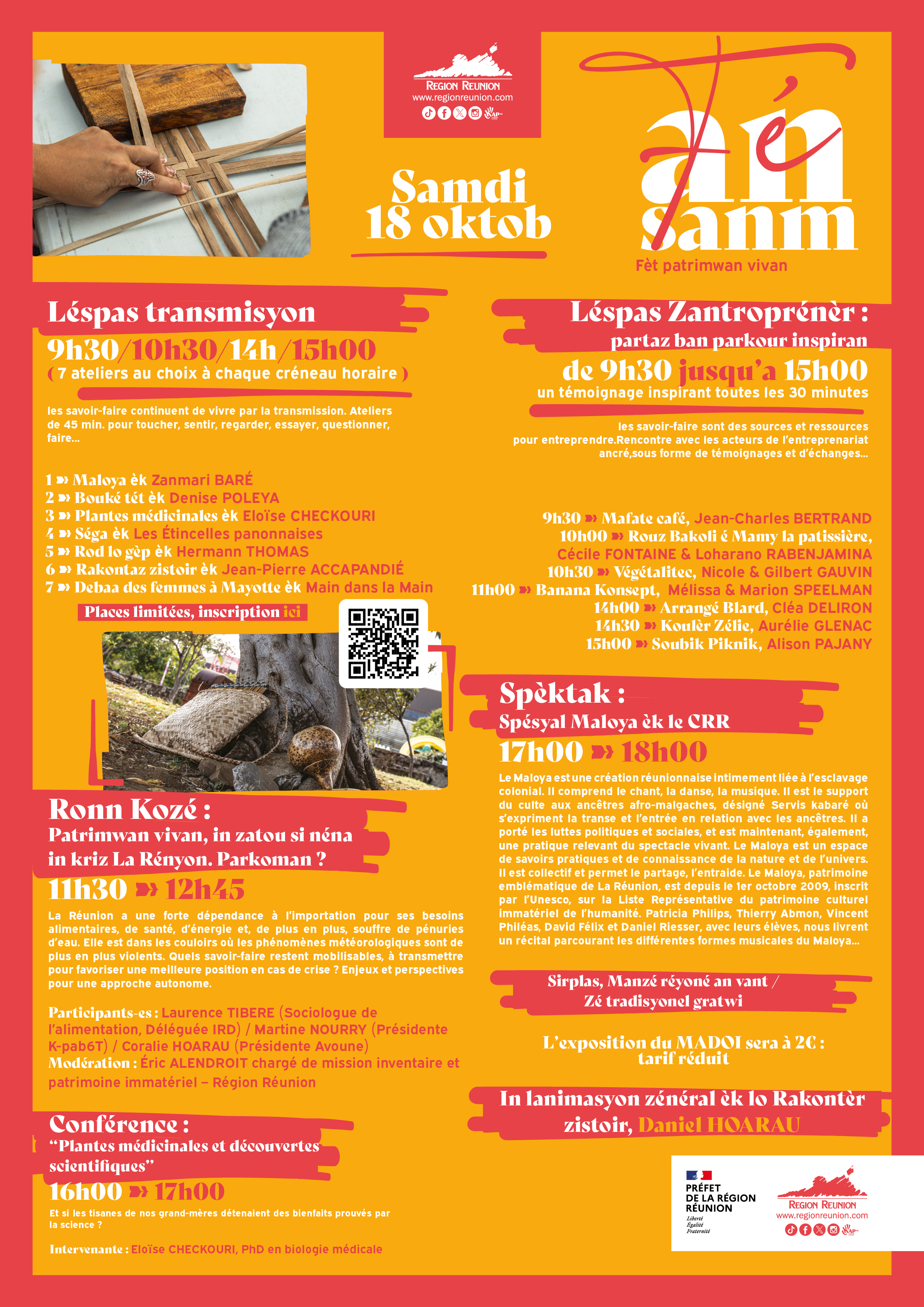 Flyer Fé ansanm 2025 - Verso