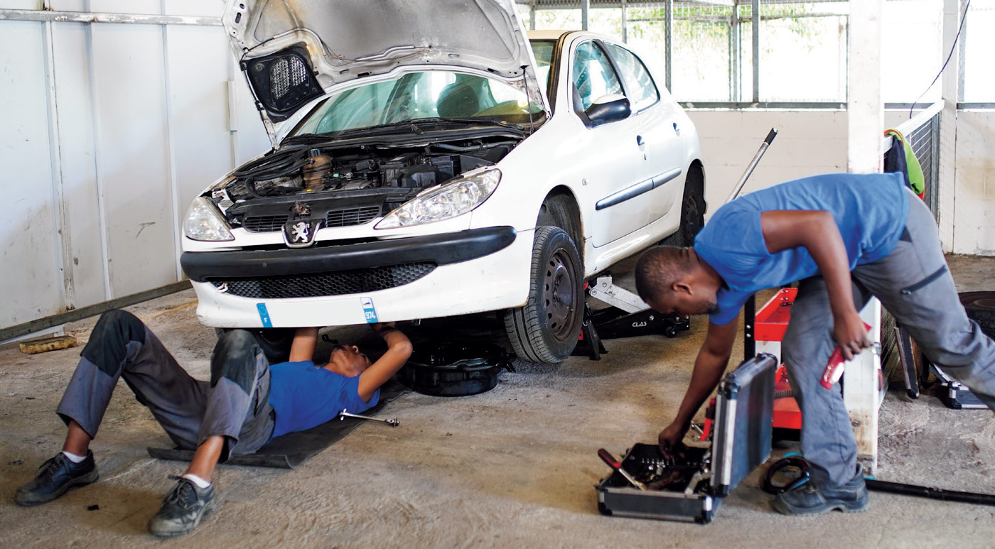 Le garage social et solidaire Région Réunion