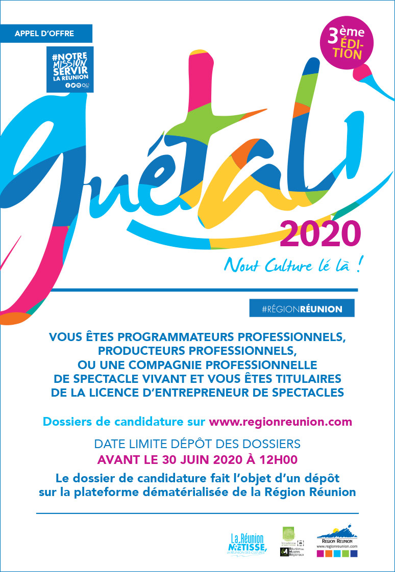 Guetali 2020 Appel D Offre Region Reunion